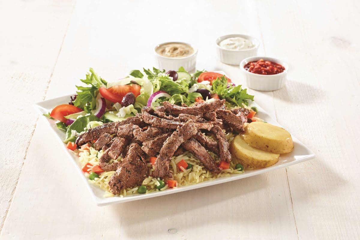 Beef Shawarma plate