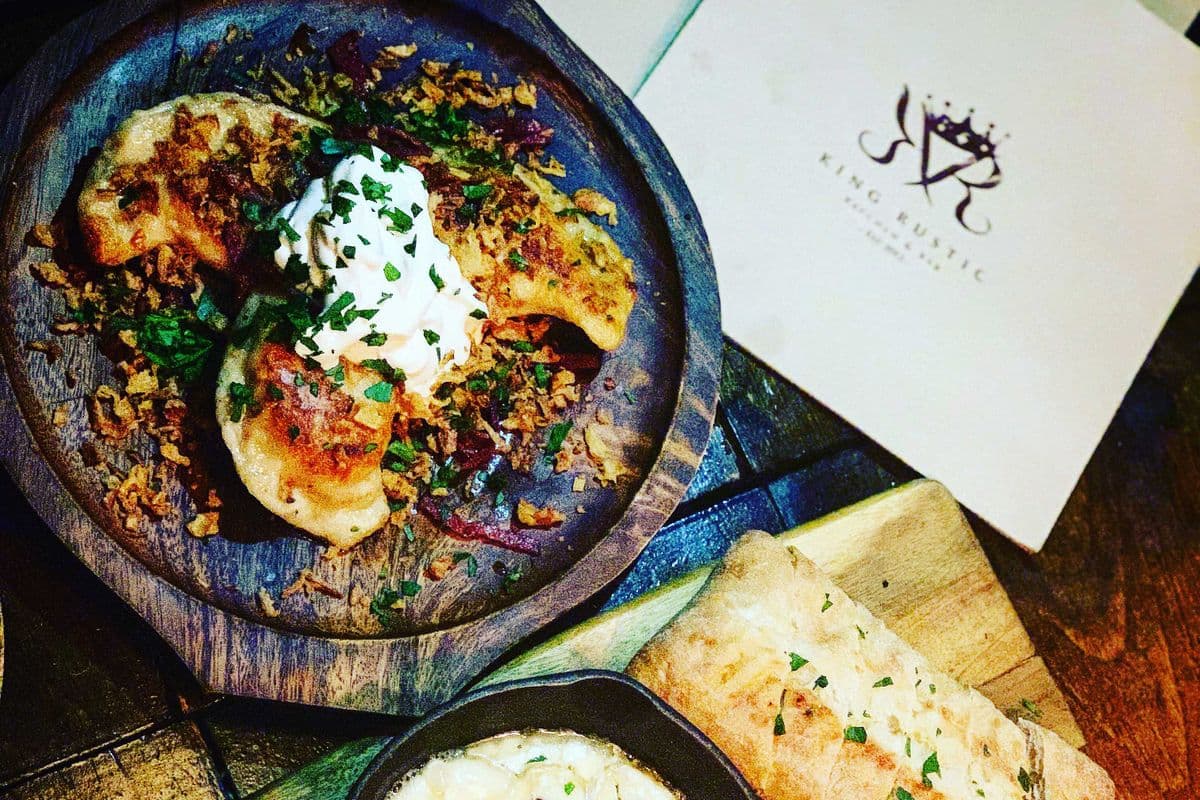 The Perogies (3 pcs)