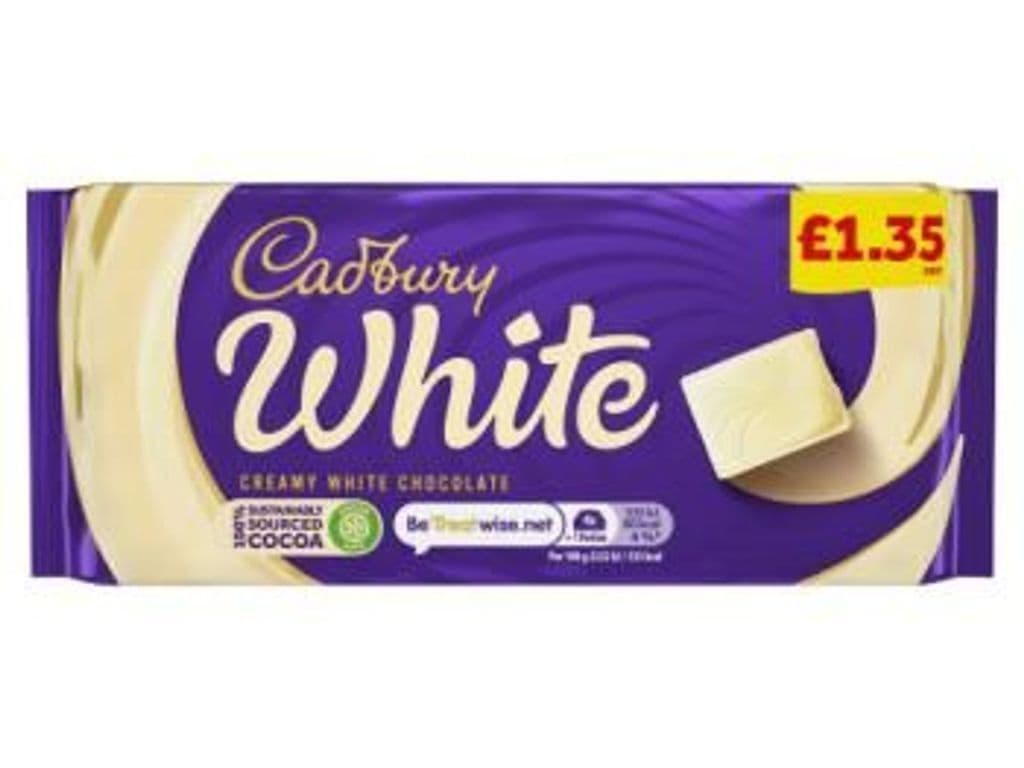 Cadbury White Chocolate Bar