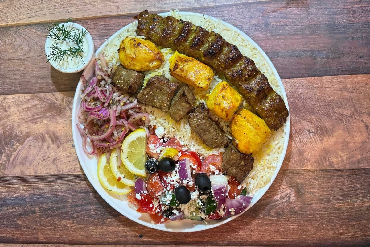 Mixed Kebab Plate#17