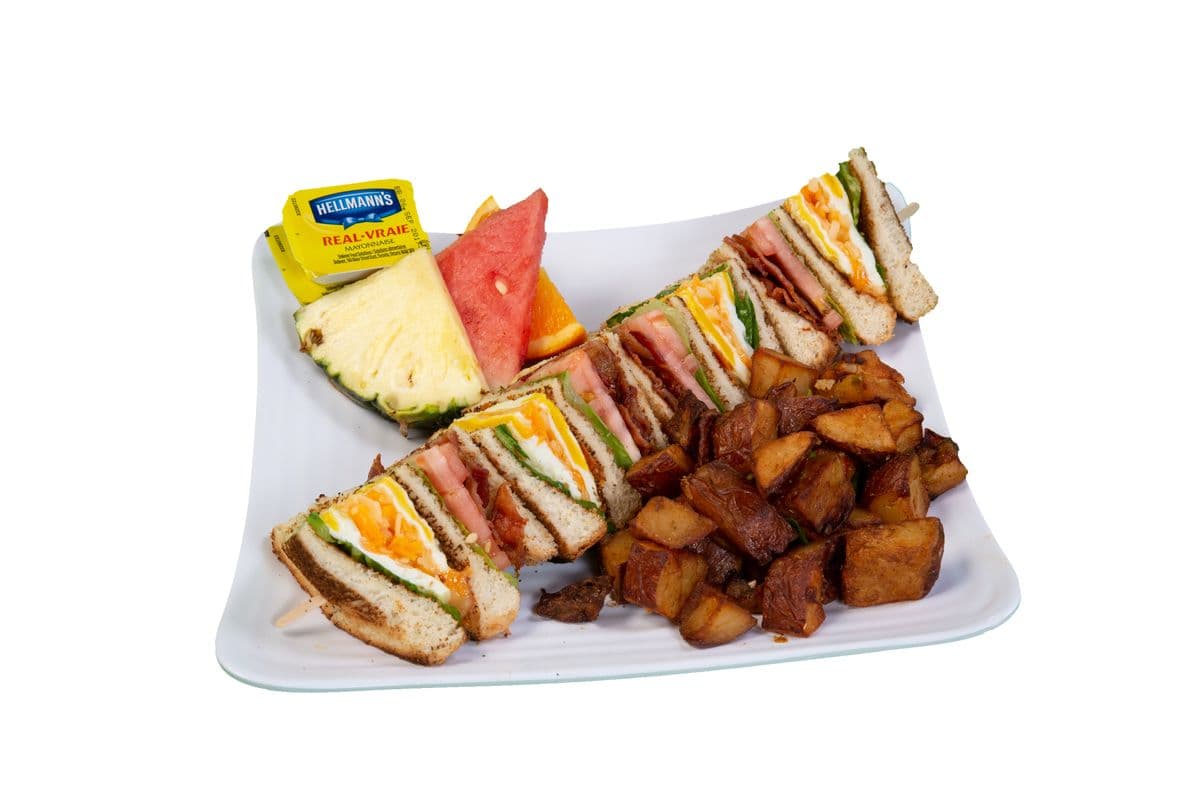 Club sandwich déjeuner / Club Sandwich Breakfast