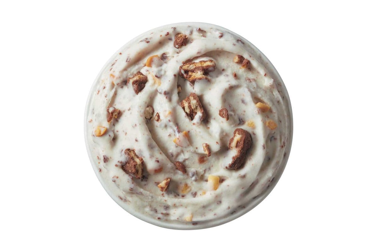 New! Drumstick with peanuts Blizzard.