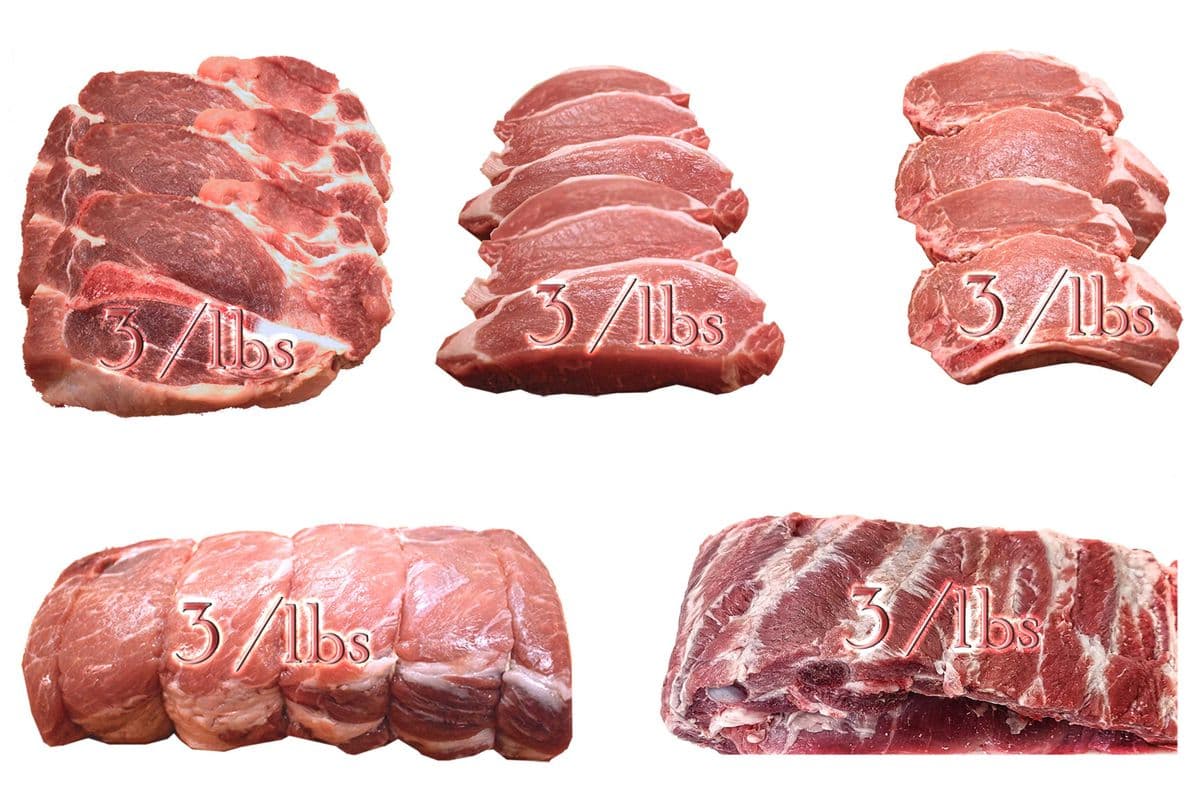 Frozen Pork Package