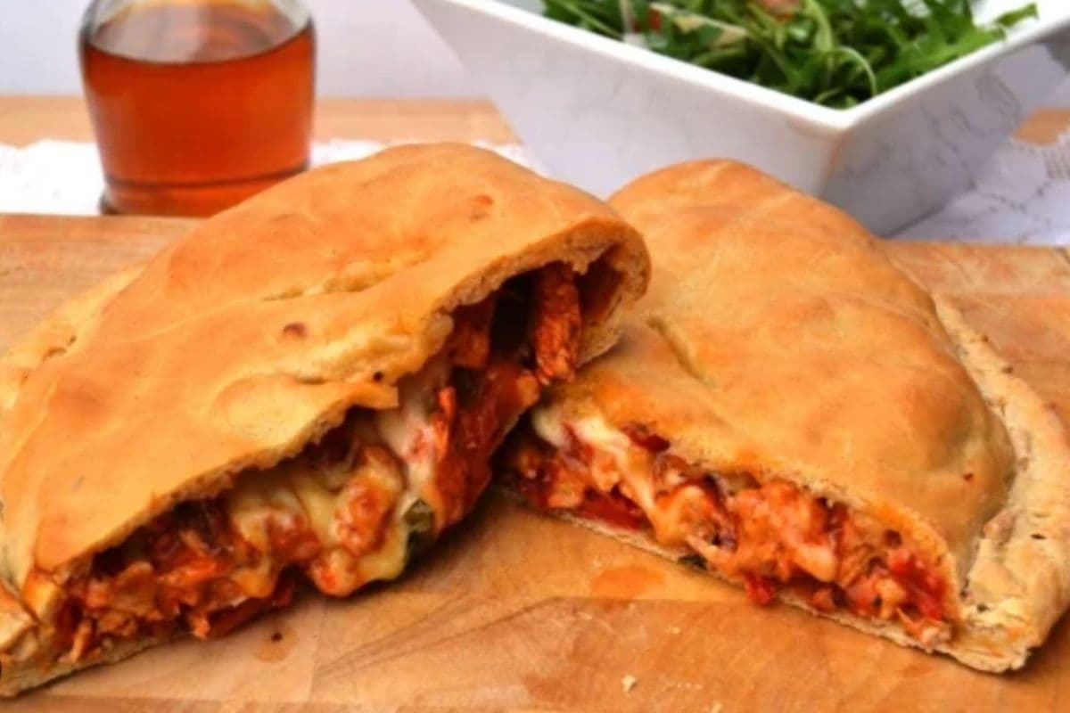 Bacon Chicken Calzone