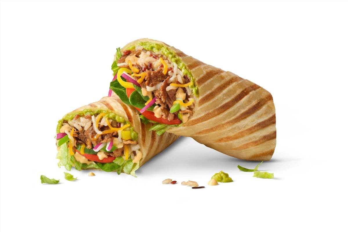 Southwest Steak & Avocado Rice Wrap (820 Cals)
