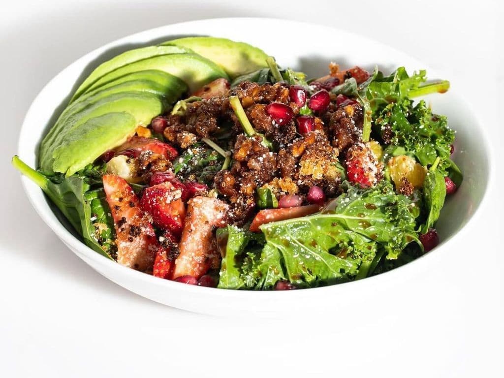Spinach and Pomegranate Salad