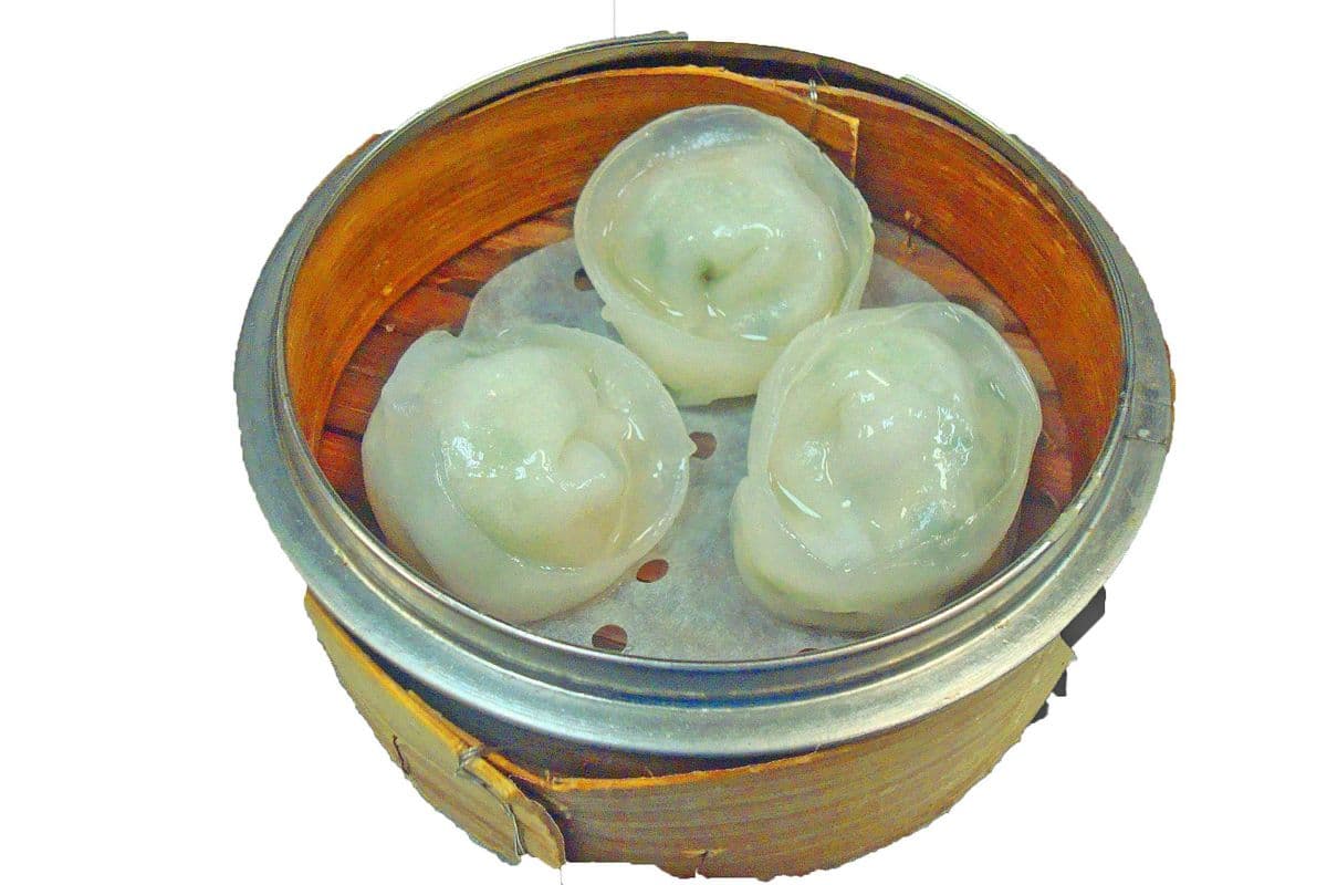 2. Scallop & Shrimp Dumpling 鲜蝦带子餃