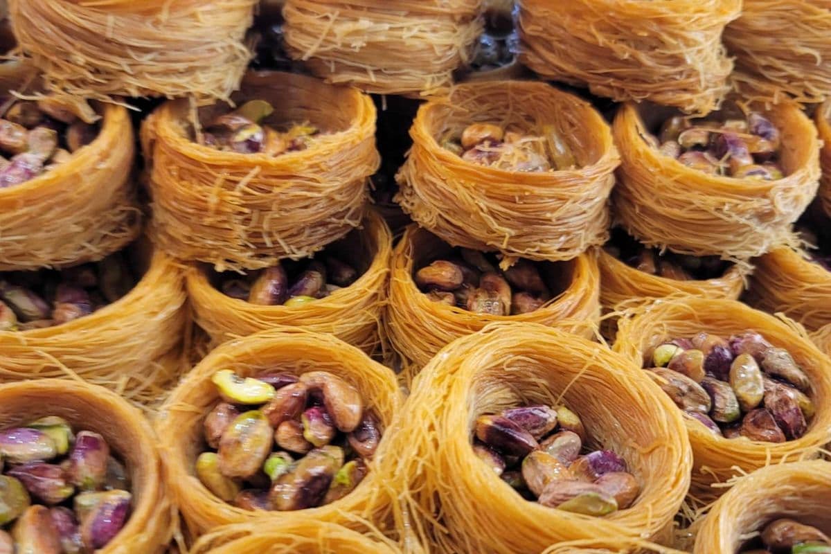 Osh Ul Bulbul - Bird's Nest - Pistachio