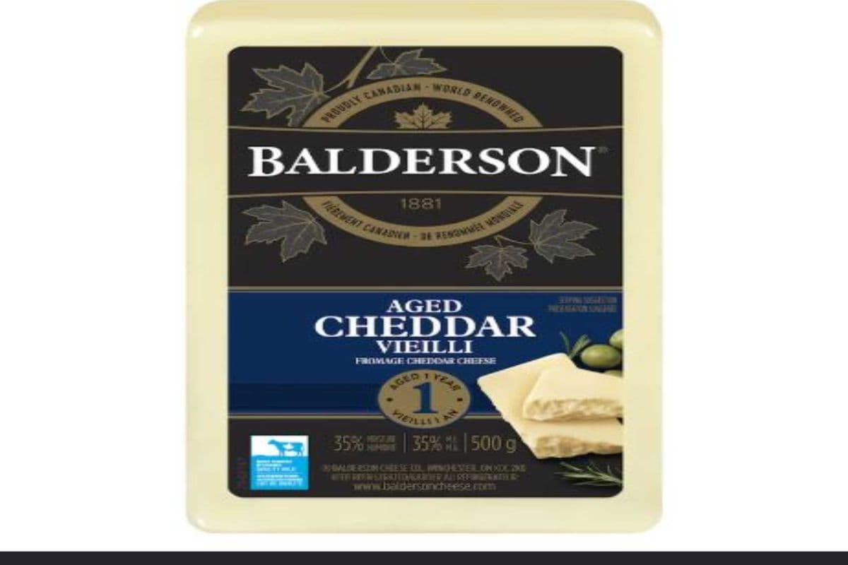 Balderson Championship Cheddar Cheese Aged 1 Year (280 g)