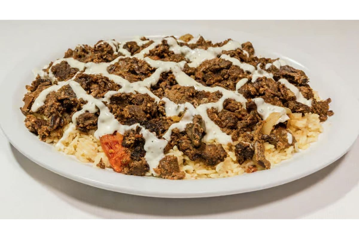 Beef Shawarma on Rice