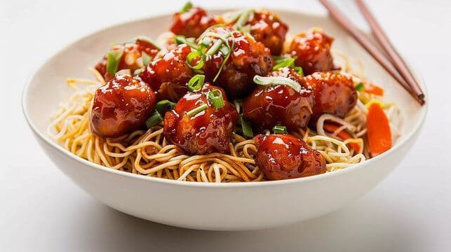 Manchurian Magic Noodles