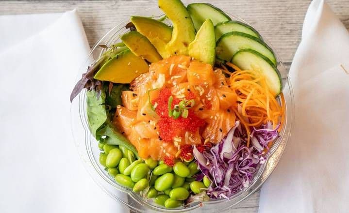 Salmon Poke / Poké Saumon