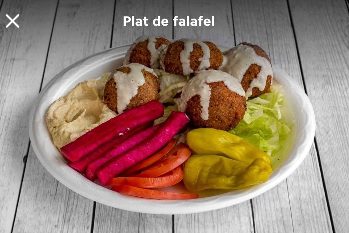 plat falafel (4 mcx)