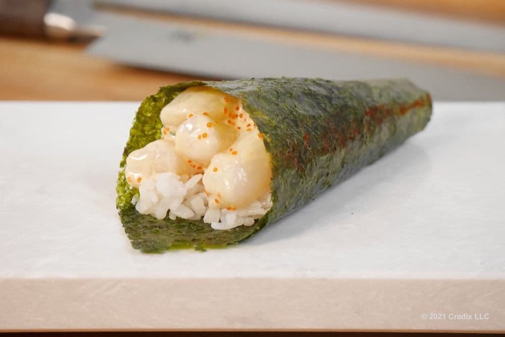 Chopped Scallop Cone