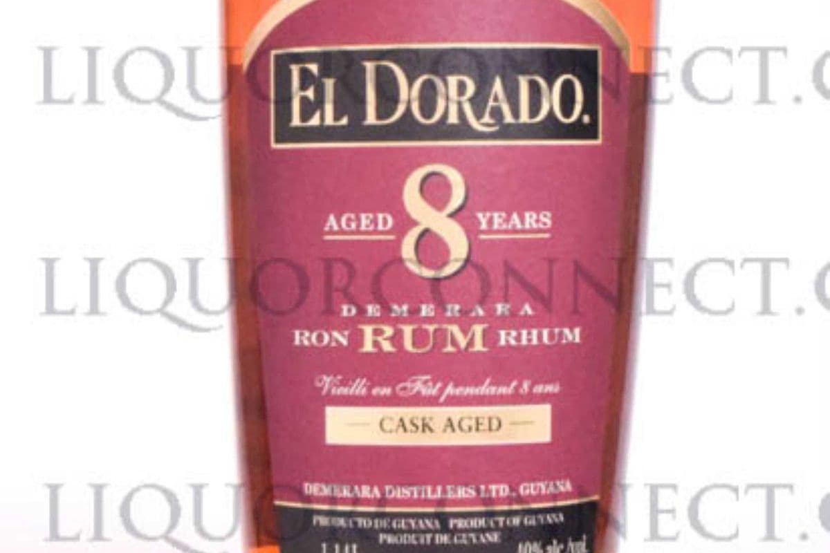 EL DORADO 8 YEAR OLD RUM(750mL) (1 x 750mL)