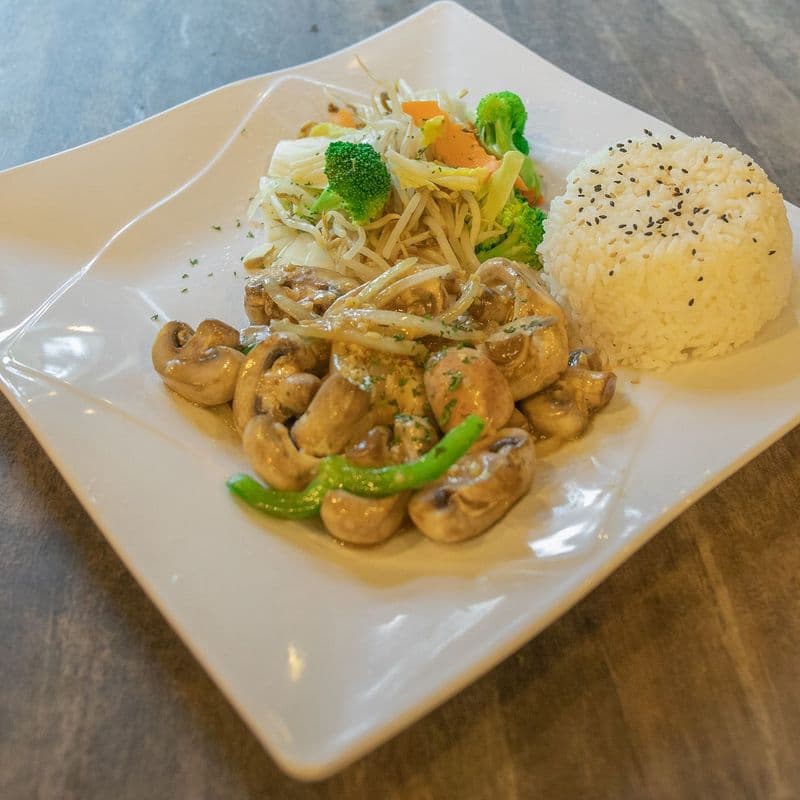 Champignons Crême Ail-Garlic Cream Mushroom