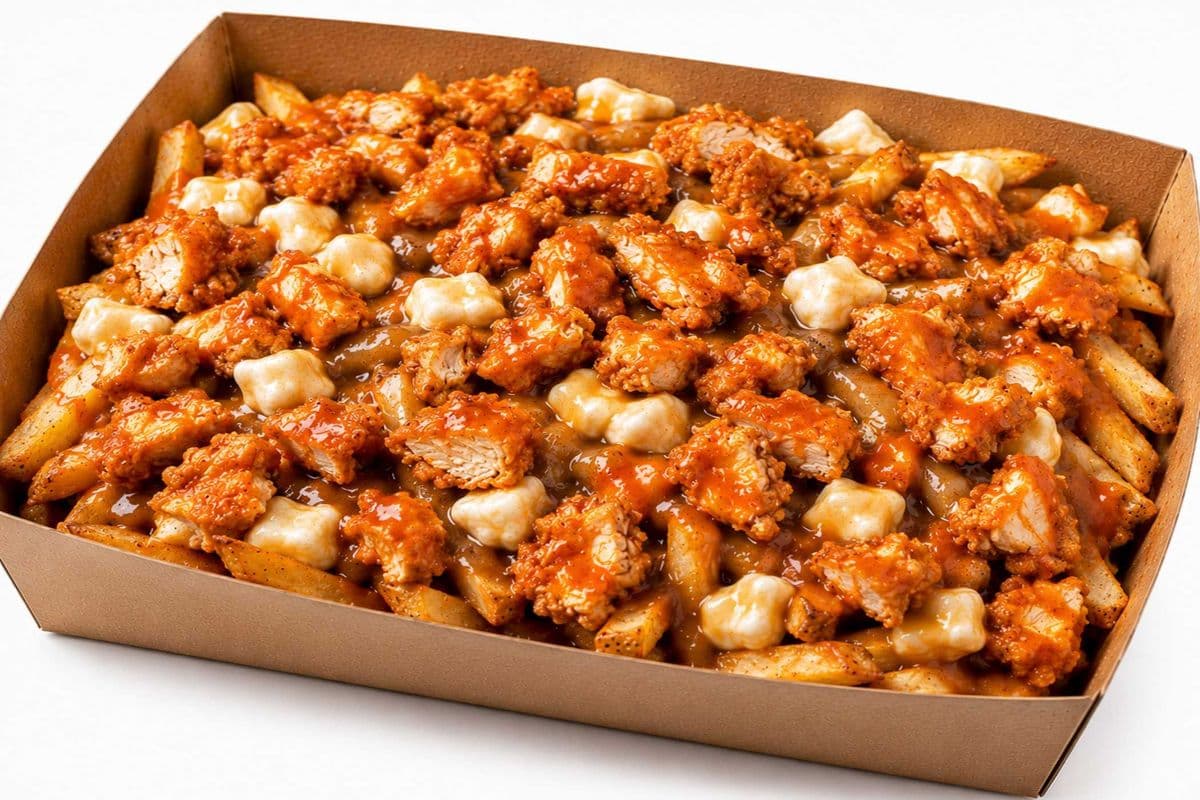 Buffalo Chicken Poutine