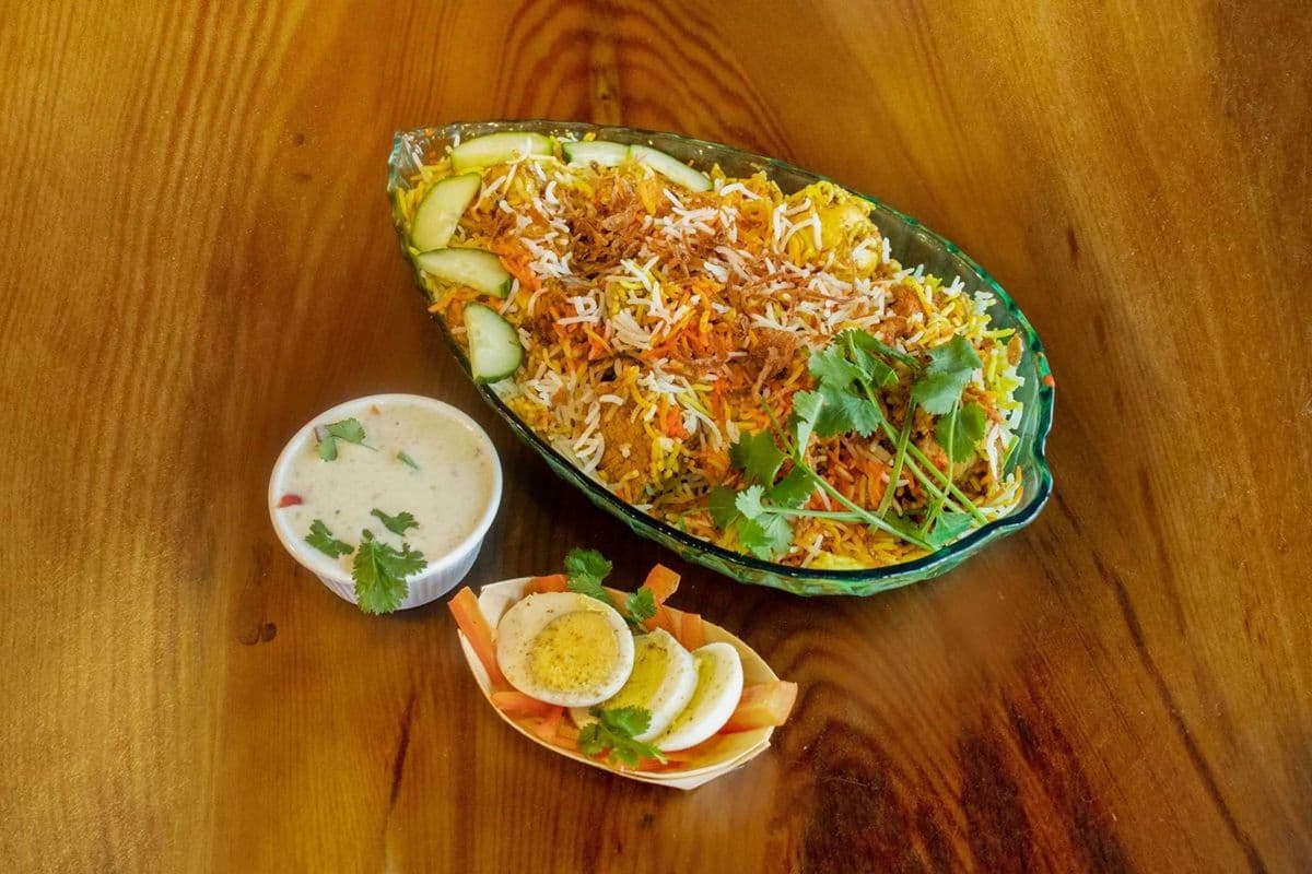 Chicken Biryani (Boneless, Halal, Gluten-free) (0.5 kilo)