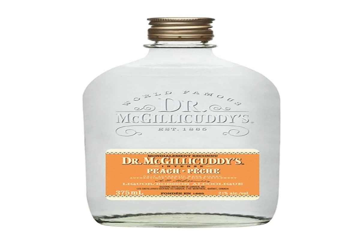 DR MCGILLICUDDY'S PEACH SCHNAPPS 375 ML (1 x 375 ML)
