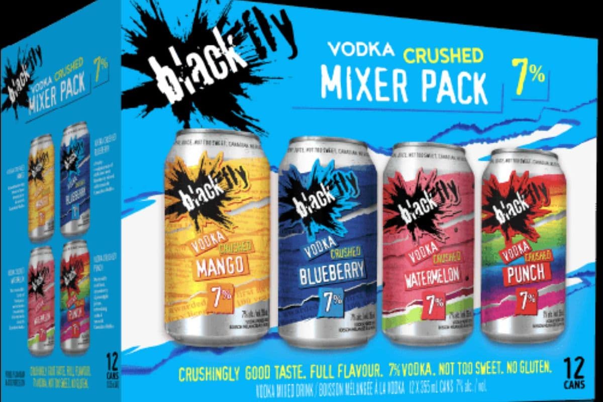 BLACK FLY VODKA CRUSHED MIXER (1 x 12x355mL)