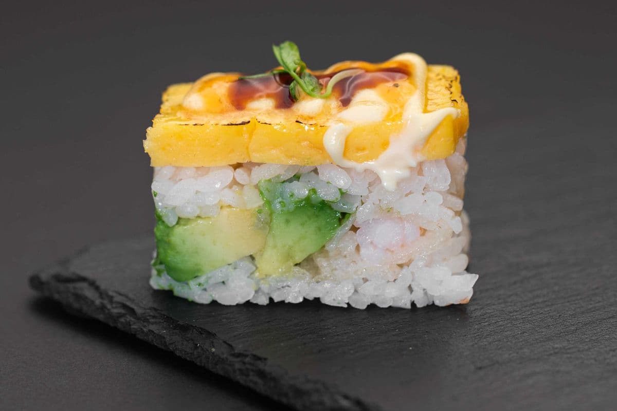 136. Aburi Tamago Oshi (6 pcs)