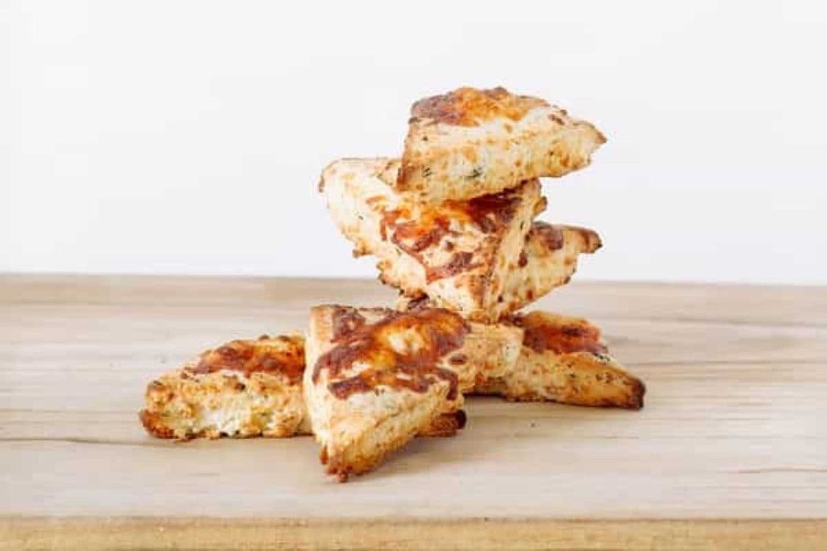 Cheddar and Scallion Scone