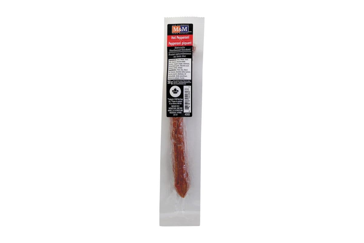 M&M Bâtonnet Pepperoni Piquant (50g) 77764 / M&M Pepperoni Hot (50g) 77764