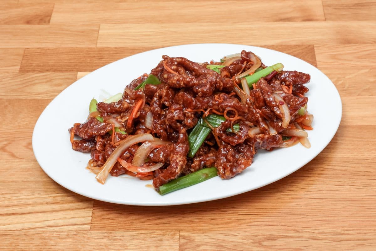 Ginger Beef - Sweet and Spicy 姜煸牛肉