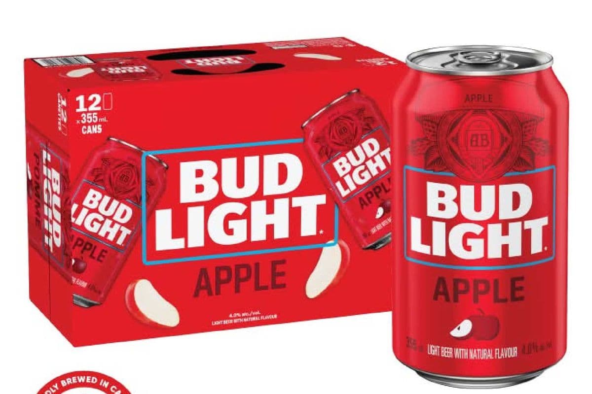 Bud Light Apple 12 Can (12 x 355 ML)