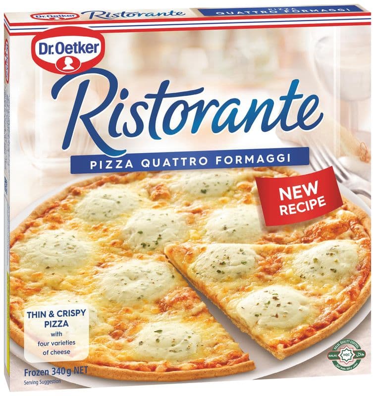 Ristorante Pizza Quatro Formaggi 365g/ Ristorante 4 Cheeses 365g