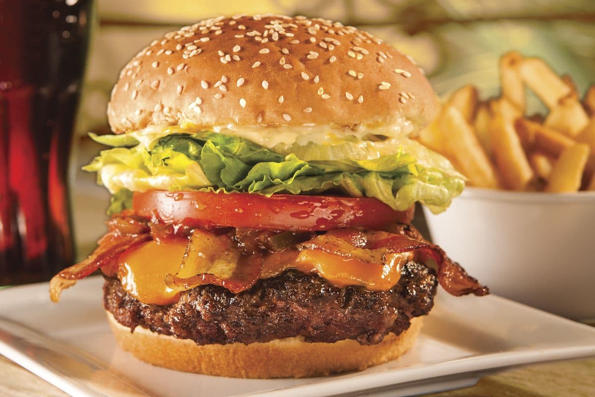 BACON CHEDDAR BURGER MEAL