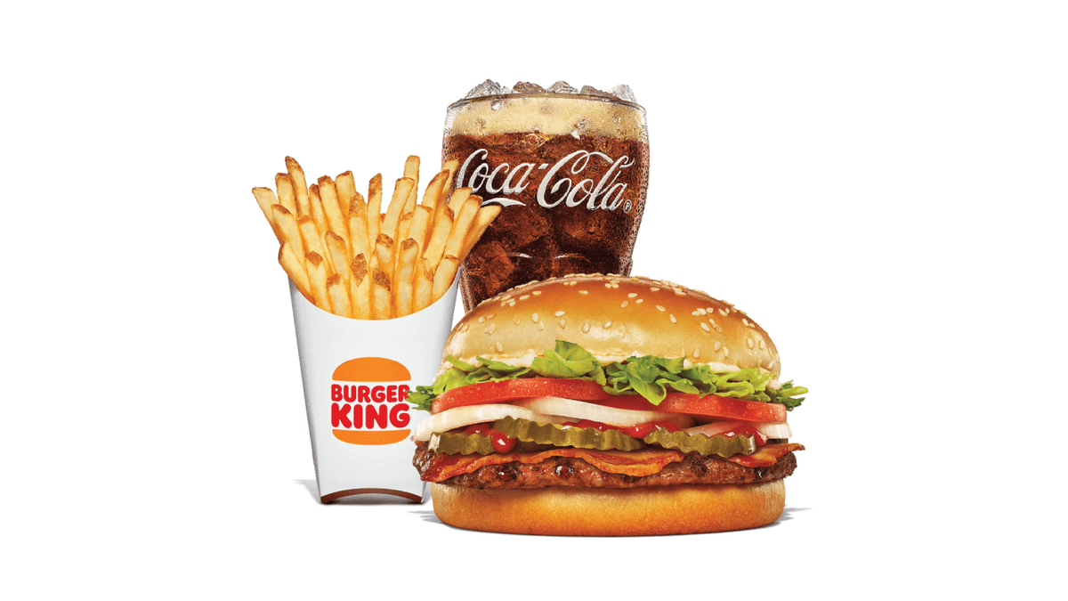 Whopper® with Bacon Large Combo
