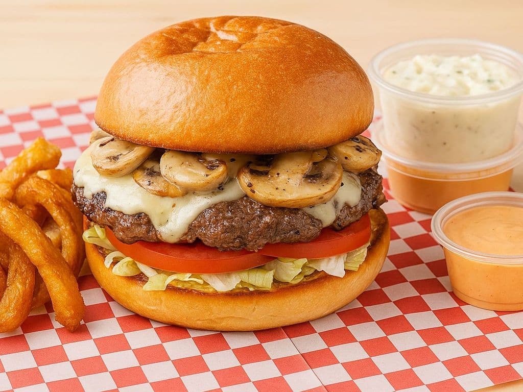 Assiette Burger Miss Bella / Miss Bella Burger Plate