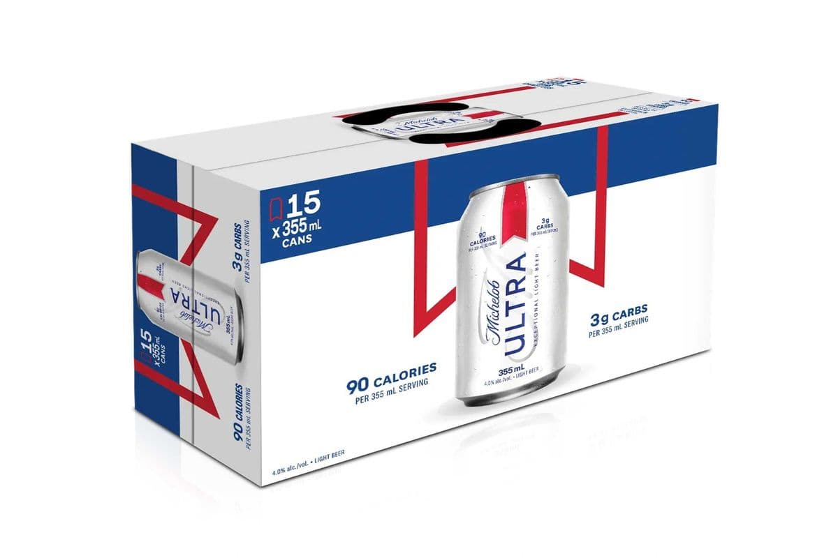 MICHELOB ULTRA 15 CANS (15 x 355ML)