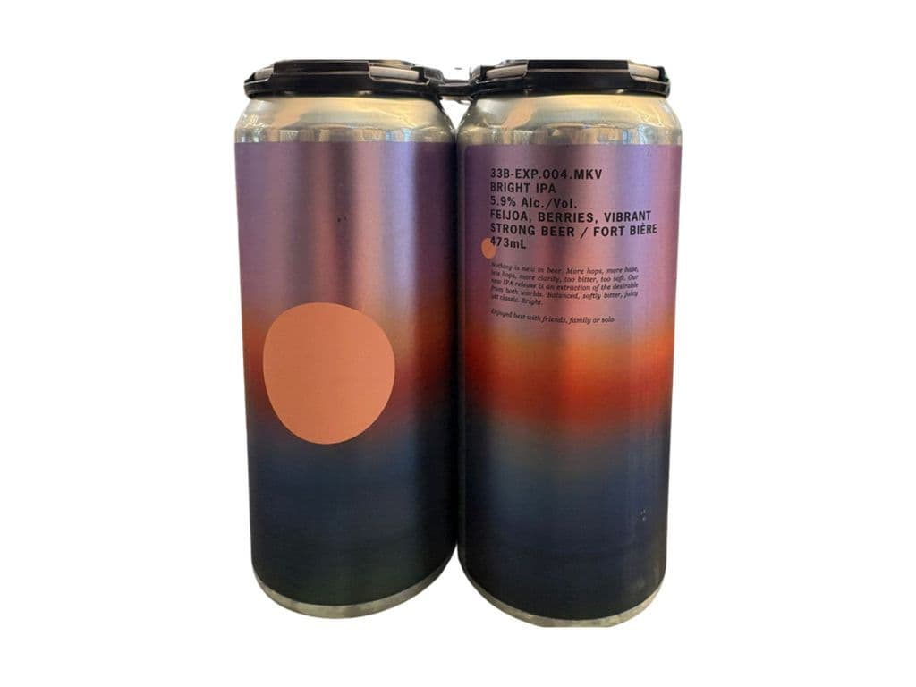 33 Acres - EXP MKV Bright IPA 4pk
