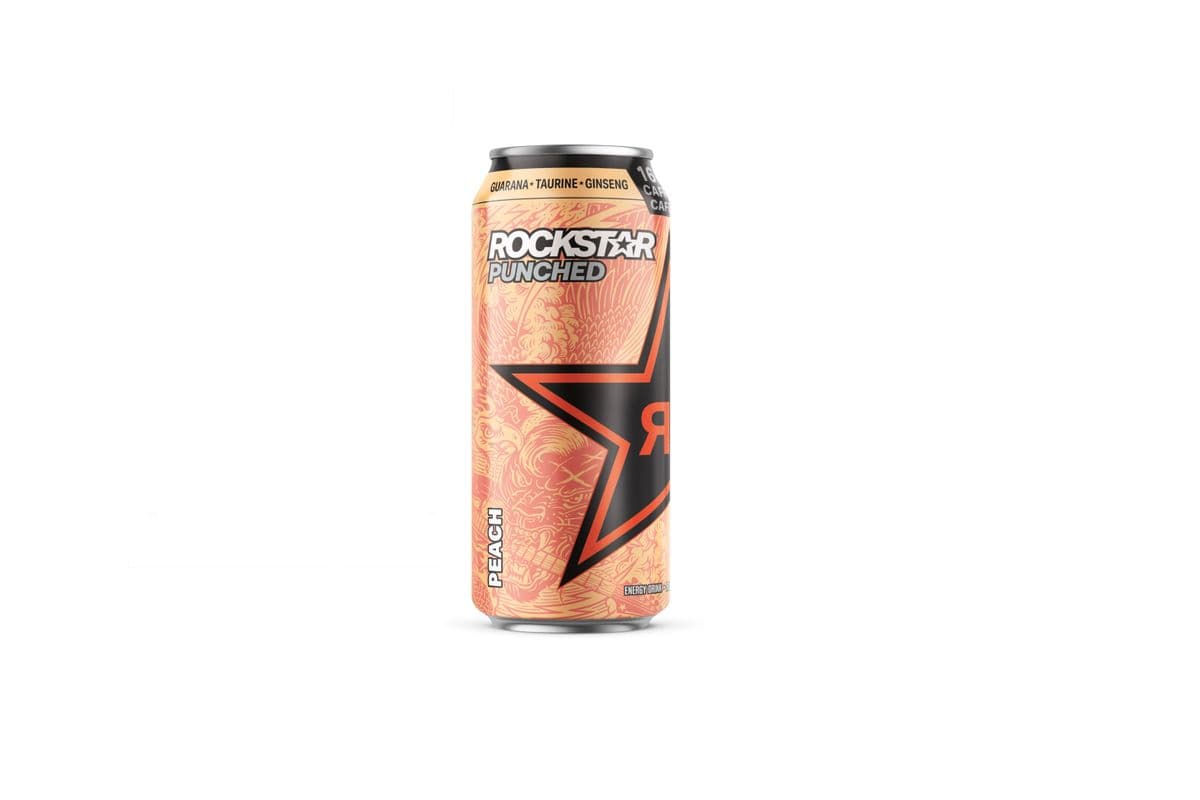 Rockstar Punched pêche / Peach (473 ml)