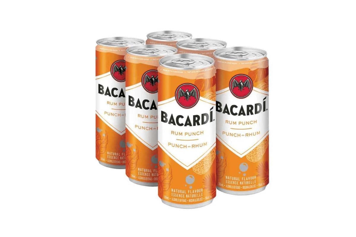 Bacardi Rum Punch (6 x 355 ml Cans)