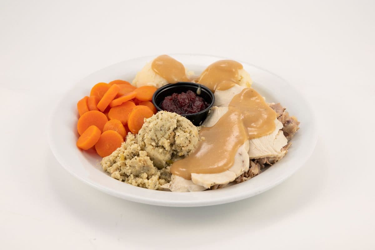 Kids Roasted Turkey Dinner