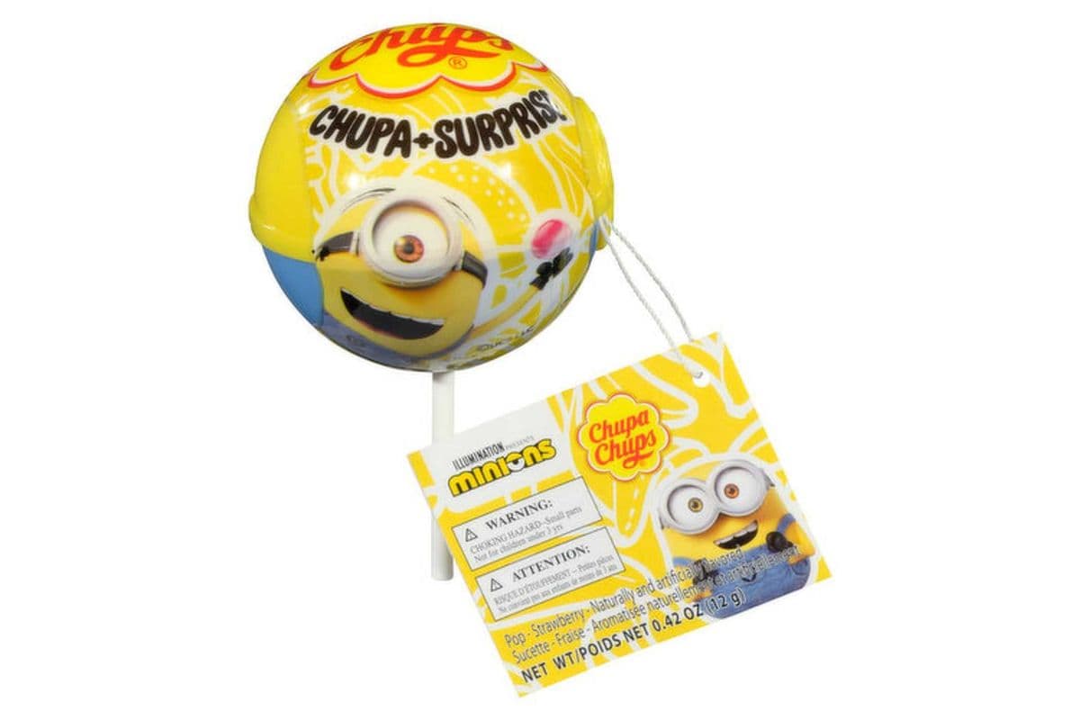 Chupa Chups surprise minion