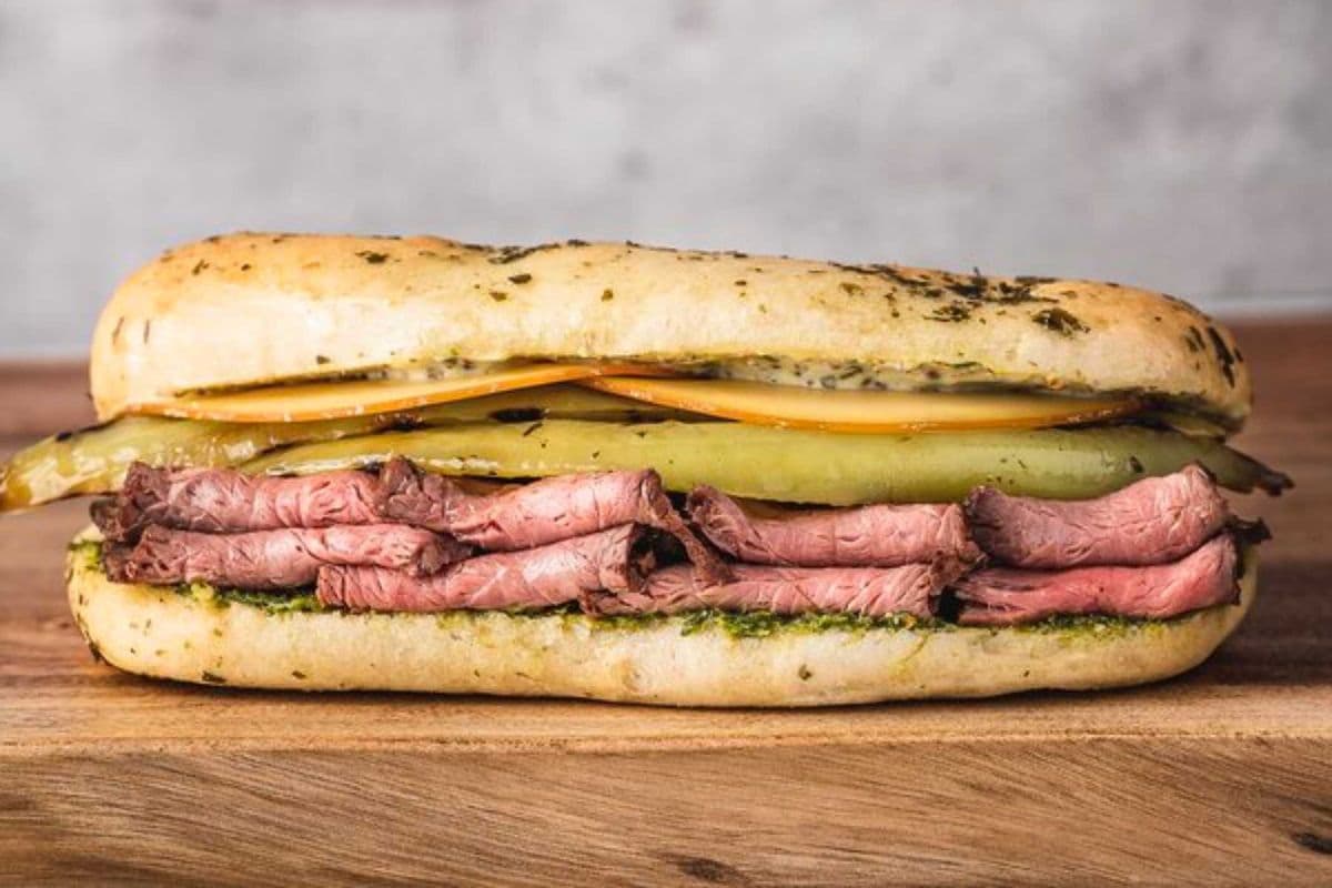 STEAK SALSA VERDE PANINI