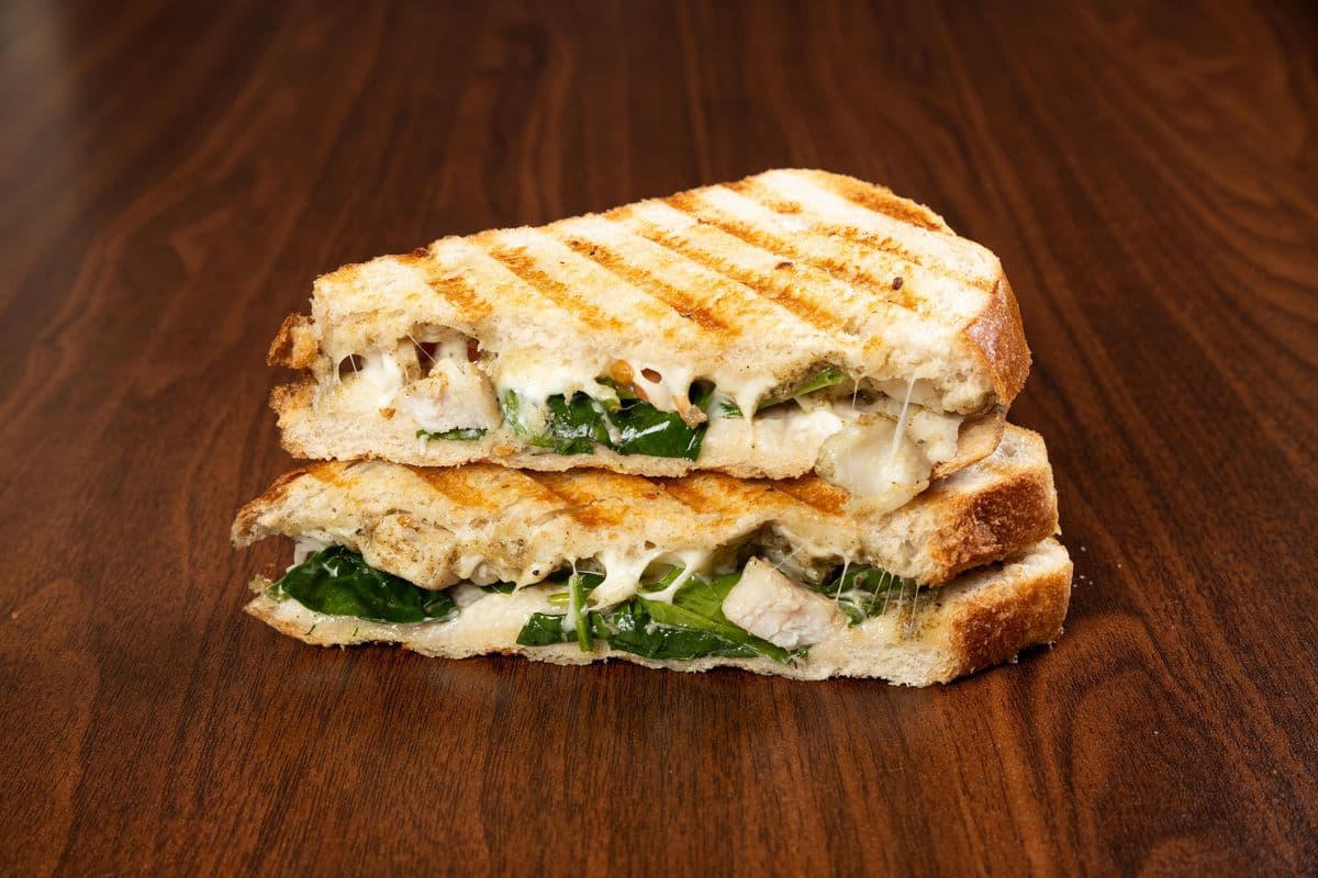 Pesto Chicken Melt Sandwich