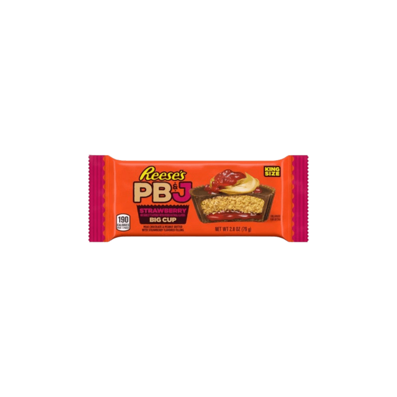 Reese's Big Cup PB&J Strawberry – USA (79g)