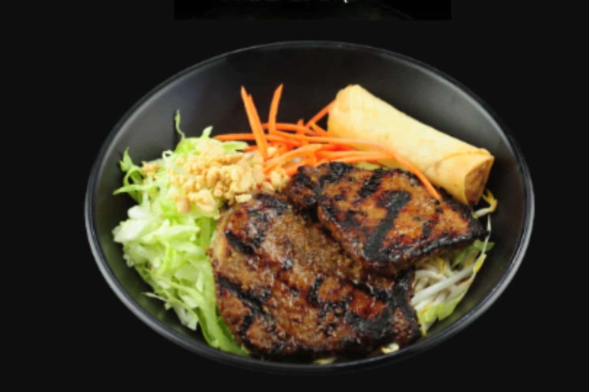 Grilled Pork Chop Rice Vermicelli