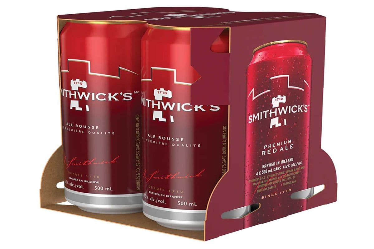 Smithwicks Premium Red Ale 4 CANS (4 x 500 ml)