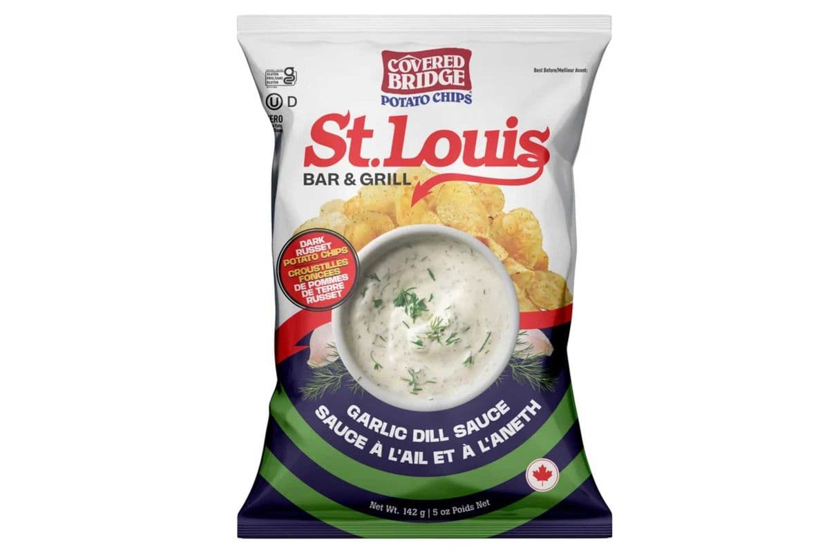Covered Bridge Gluten Free Garlic And Dills Sauce Chips (142 g)