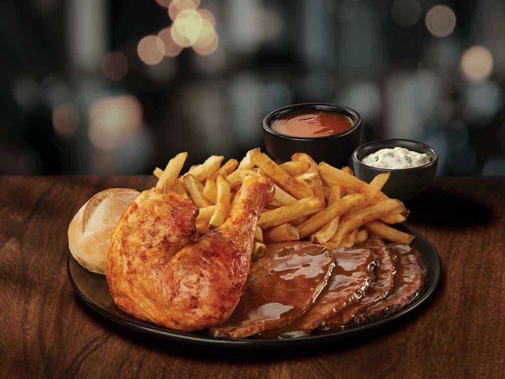 Chicken & Roast Beef Combo