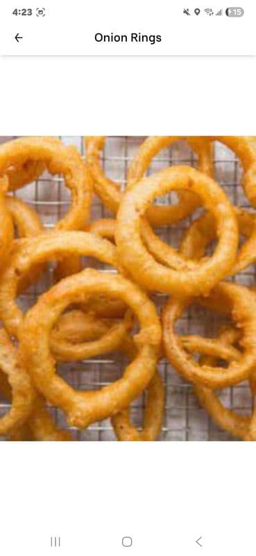 Small Onion Rings