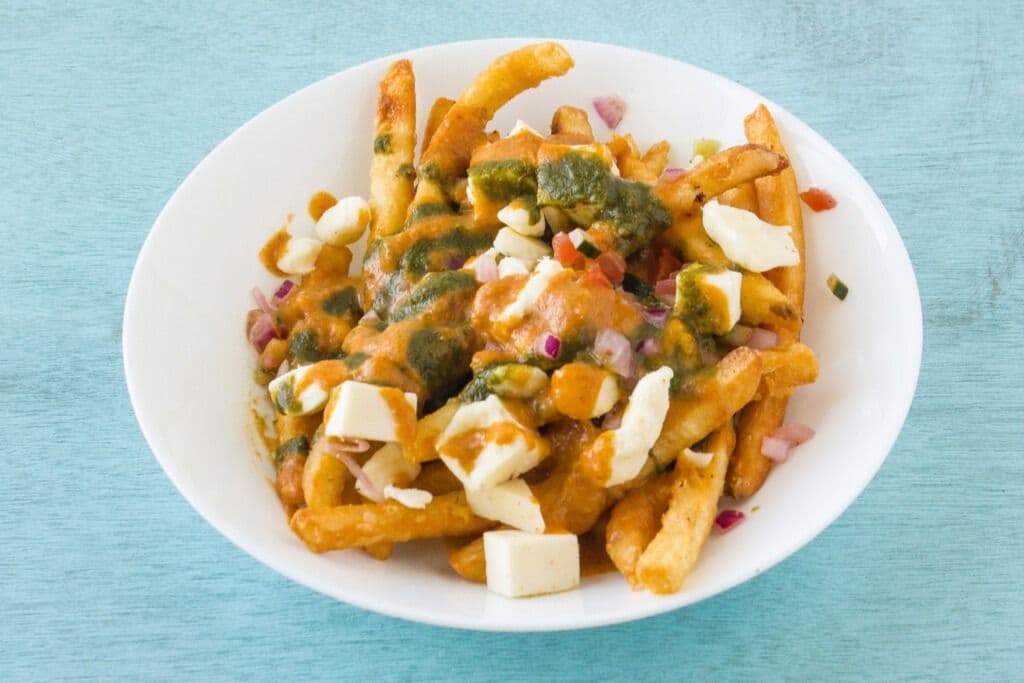 Butter Paneer Poutine