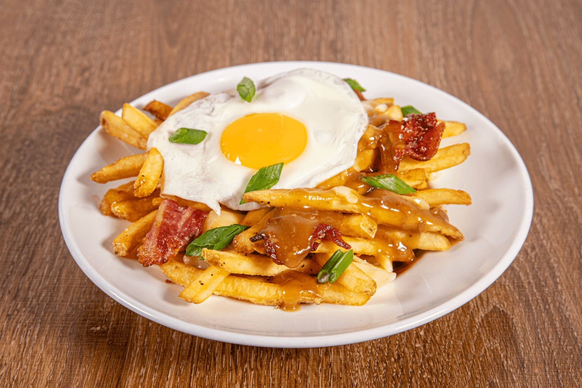 Bacon Breakfast Poutine