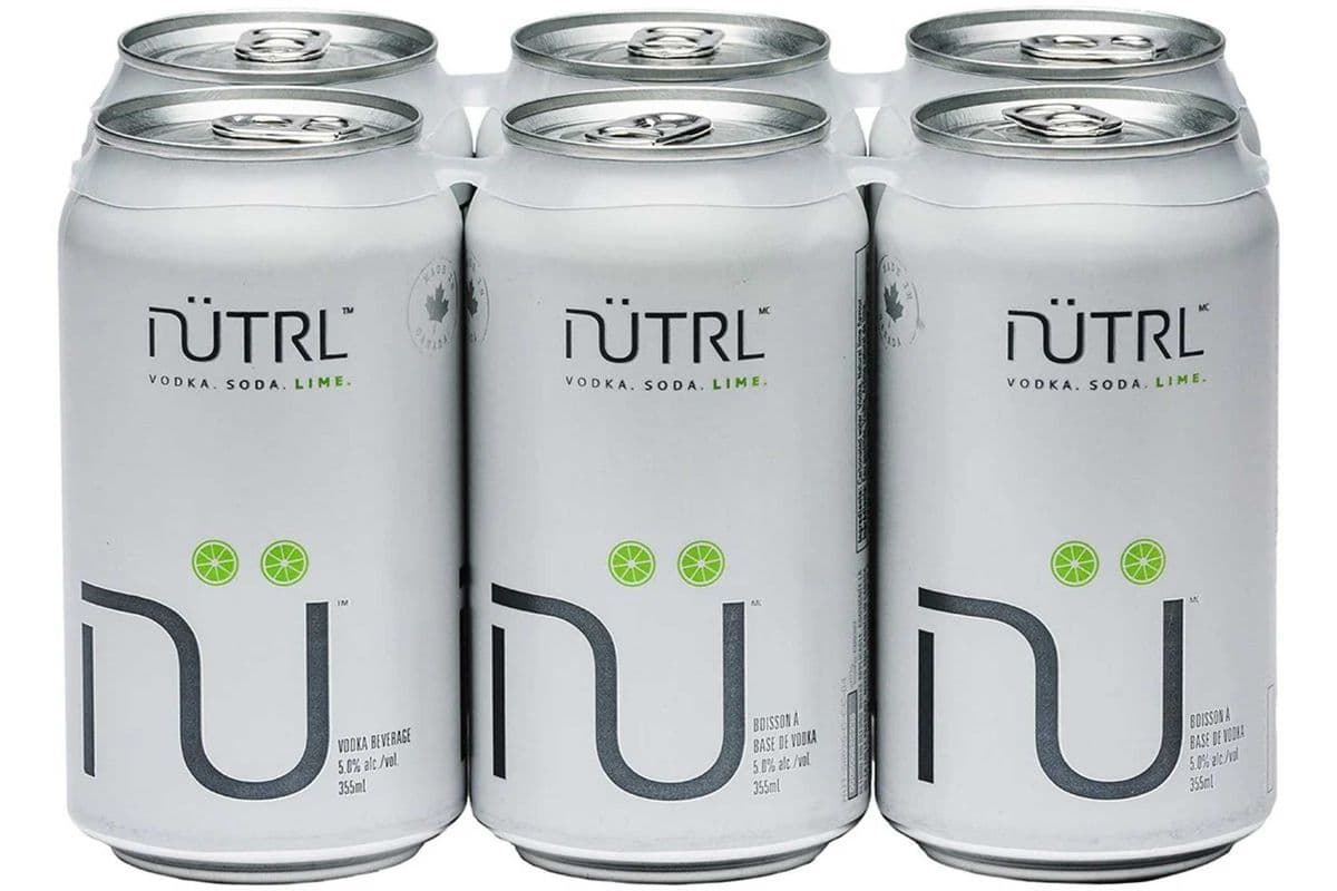 Nutrl Vodka Soda Lime 6pk (1 x 6pk)